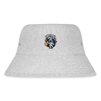 Astronaut "I need my space" - Stanley/Stella recycelter Bucket Hat - Grau meliert - Vorne