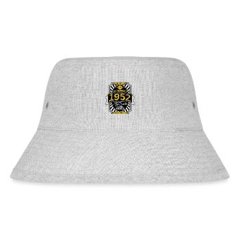 1952 DECEMBER - Stanley/Stella Recycled Bucket Hat - heather grey - Front