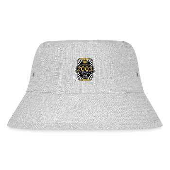 2003 JANUARY - Stanley/Stella Recycled Bucket Hat - heather grey - Front