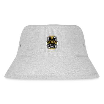 2008 JULY - Stanley/Stella Recycled Bucket Hat - heather grey - Front