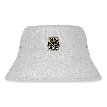 2012 DECEMBER - Stanley/Stella Recycled Bucket Hat - heather grey - Front