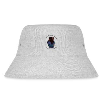 Real connection - Stanley/Stella Recycled Bucket Hat - heather grey - Front
