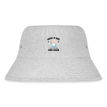 Parfois je vomis comme parrain quand je bois trop - Bob recyclé Stanley/Stella - gris chiné - Devant