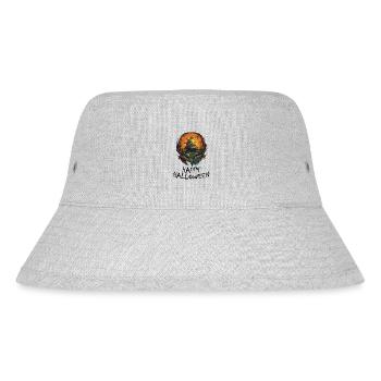 Halloween - Happy Halloween - Stanley/Stella Recycled Bucket Hat - heather grey - Front