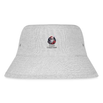 Santa Claus - Marry Christmas - Stanley/Stella Recycled Bucket Hat - heather grey - Front