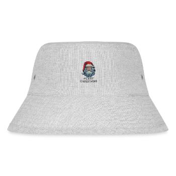 Santa Claus - Marry Christmas - Stanley/Stella Recycled Bucket Hat - heather grey - Front