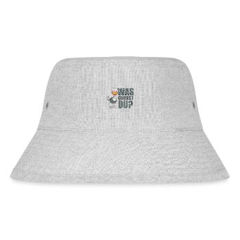 STRAUß - TIER - TIERISCH - TIERE - Stanley/Stella recycelter Bucket Hat - Grau meliert - Vorne