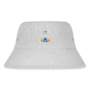 ZEBRA - SPORT - BALLSPORT - BASKETBALL - TIER - Stanley/Stella recycelter Bucket Hat - Grau meliert - Vorne