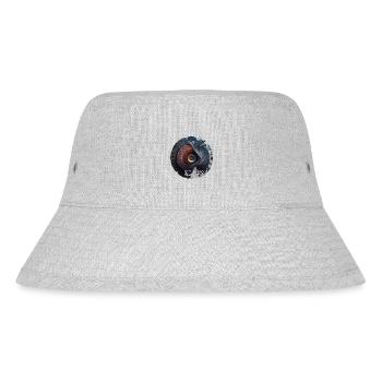 Digitale Symphonie - Stanley/Stella recycelter Bucket Hat - Grau meliert - Vorne