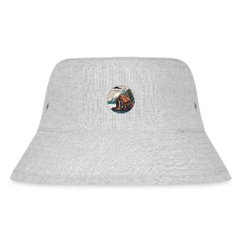 Lakeside House / Cabin / Lake / Mountains / Nature /Forest - Stanley/Stella Recycled Bucket Hat - heather grey - Front