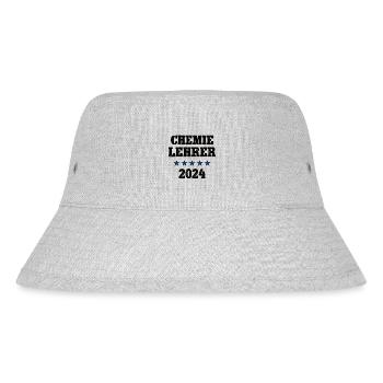 Chemielehrer 2024 Beruf Studium Lehramt Chemie - Stanley/Stella recycelter Bucket Hat - Grau meliert - Vorne