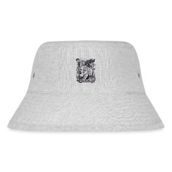 harry houdini poker - Stanley/Stella Recycled Bucket Hat - heather grey - Front