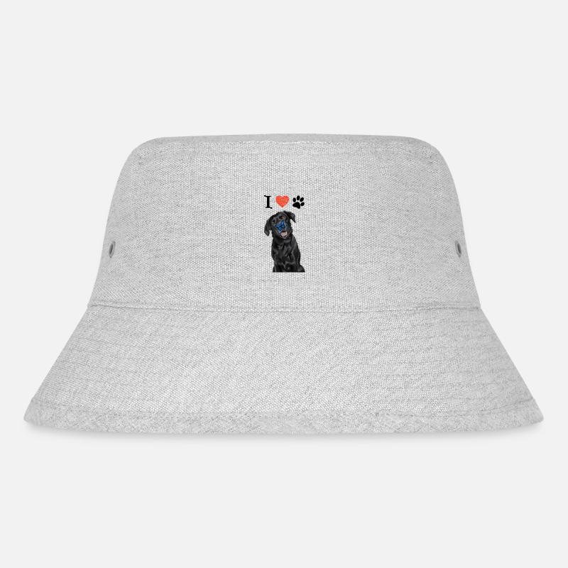 J'aime mon Labrador - Bob recyclé Stanley/Stella - gris chiné