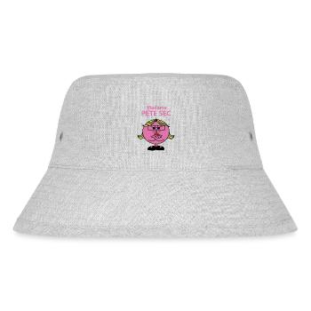 Madame Péte-sec - Stanley/Stella Recycled Bucket Hat - heather grey - Front