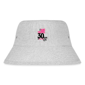 It took me 30 years to look this cute - Stanley/Stella recycelter Bucket Hat - Grau meliert - Vorne
