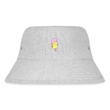 Eis Sommer Eisdiele Eiskrem Fantasy Comic Cartoon - Stanley/Stella recycelter Bucket Hat - Grau meliert - Vorne