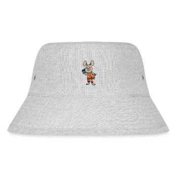 Mechanic Mechanic Mechanic Workshop Professions Car Rabbit - Stanley/Stella Recycled Bucket Hat - heather grey - Front