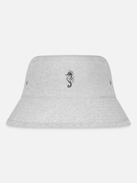 Hippocampe vintage - Bob recyclé Stanley/Stella - gris chiné
