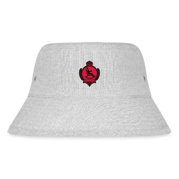 chilling_shield_po2 - Stanley/Stella recycelter Bucket Hat - Grau meliert - Vorne