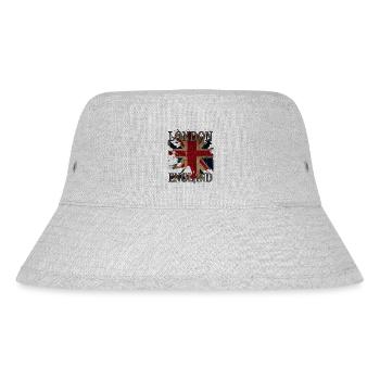 London England - Stanley/Stella Recycled Bucket Hat - heather grey - Front