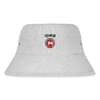 Tatarstan - Stanley/Stella recycelter Bucket Hat - Grau meliert - Vorne