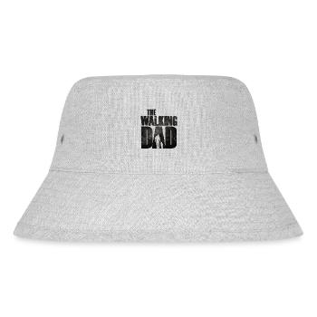The Walking Dad father and son - Stanley/Stella Recycled Bucket Hat - heather grey - Front