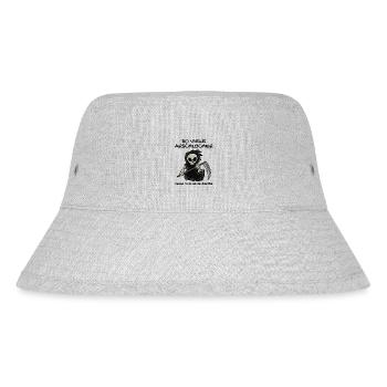Sensenmann - Stanley/Stella recycelter Bucket Hat - Grau meliert - Vorne