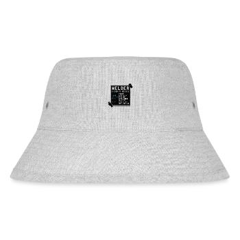 Schweißer - Stanley/Stella recycelter Bucket Hat - Grau meliert - Vorne