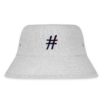 Hashtag effet 3D - Bob recyclé Stanley/Stella - gris chiné - Devant