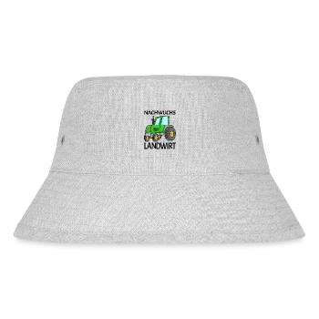 Dorf Kind Bauer Nachwuchs Kleinkind - Stanley/Stella recycelter Bucket Hat - Grau meliert - Vorne