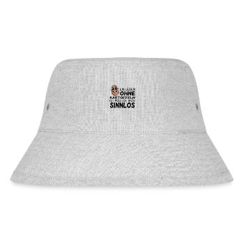 Kartoffel - Stanley/Stella recycelter Bucket Hat - Grau meliert - Vorne
