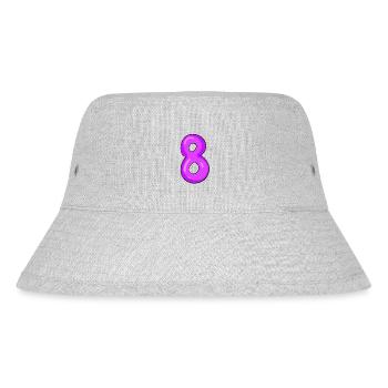 8 - Stanley/Stella Recycled Bucket Hat - heather grey - Front