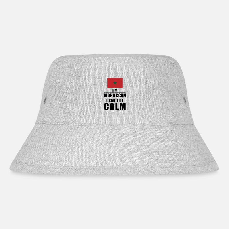 Maroc Cant Keep Calm - Bob recyclé Stanley/Stella - gris chiné