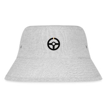 Sportlenkrad Geschenk Motorsport Sim-Racing Tuning - Stanley/Stella recycelter Bucket Hat - Grau meliert - Vorne