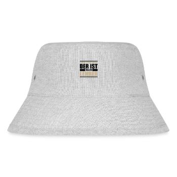 Lehrer - Stanley/Stella recycelter Bucket Hat - Grau meliert - Vorne