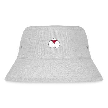 Sexy ass - Stanley/Stella Recycled Bucket Hat - heather grey - Front