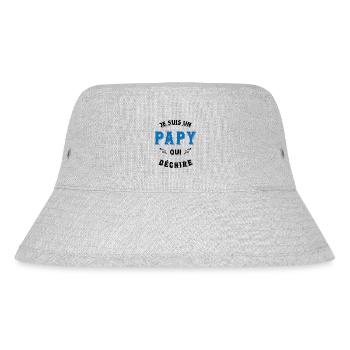 Je suis un papy qui déchire - Bob recyclé Stanley/Stella - gris chiné - Devant