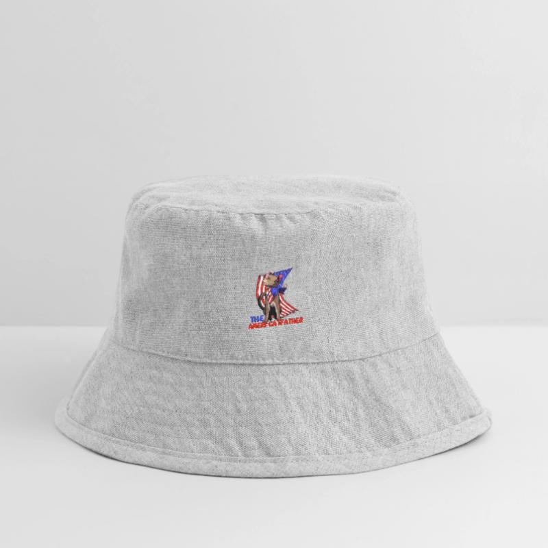 Ameri-catfather 4. Juli Unabhängigkeitstag Stanley/Stella recycelter Bucket Hat