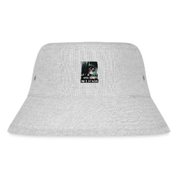 Anime Japan Demons - Stanley/Stella Recycled Bucket Hat - heather grey - Front