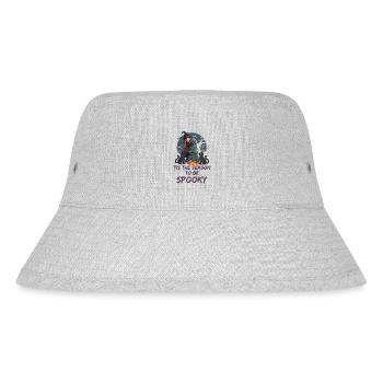 Hexe Herbst - Stanley/Stella recycelter Bucket Hat - Grau meliert - Vorne