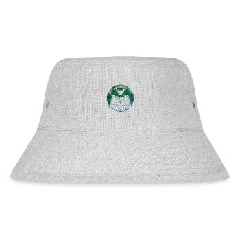 Owl Right Alright Owl pun - Stanley/Stella Recycled Bucket Hat - heather grey - Front