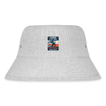 Amoureux du sport Fan Trainer Musicien - Bob recyclé Stanley/Stella - gris chiné - Devant