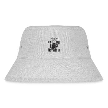 Joke about UDP but you might not get it - Stanley/Stella recycelter Bucket Hat - Grau meliert - Vorne