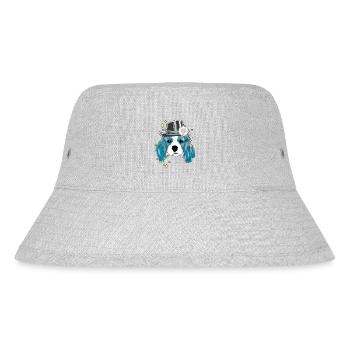 Fantasy Dog Dogs Child Kids Birthday Gift - Stanley/Stella Recycled Bucket Hat - heather grey - Front