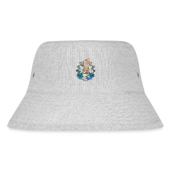 Early Spring Rabbit Easter Happy Easter Nature - Stanley/Stella Recycled Bucket Hat - heather grey - Front