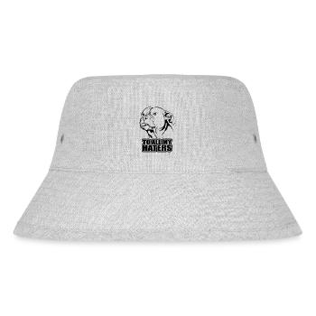 To all my haters Spruch Hund Hunde Wilsigns - Stanley/Stella recycelter Bucket Hat - Grau meliert - Vorne