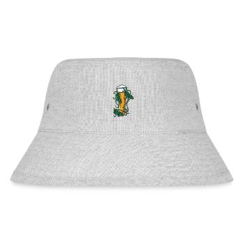 Beer Glass Beer Wheat Beer - Stanley/Stella Recycled Bucket Hat - heather grey - Front
