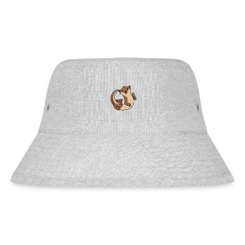 Otter - Stanley/Stella recycelter Bucket Hat - Grau meliert - Vorne