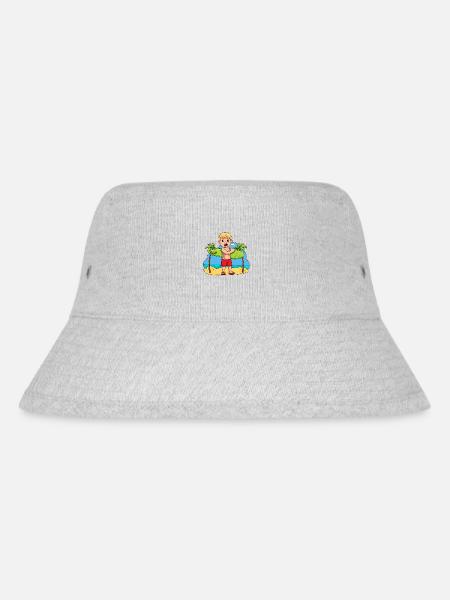 Enfant Surfeur de planche de surf - Bob recyclé Stanley/Stella - gris chiné