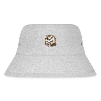 Butterflies Insect Gift - Stanley/Stella Recycled Bucket Hat - heather grey - Front